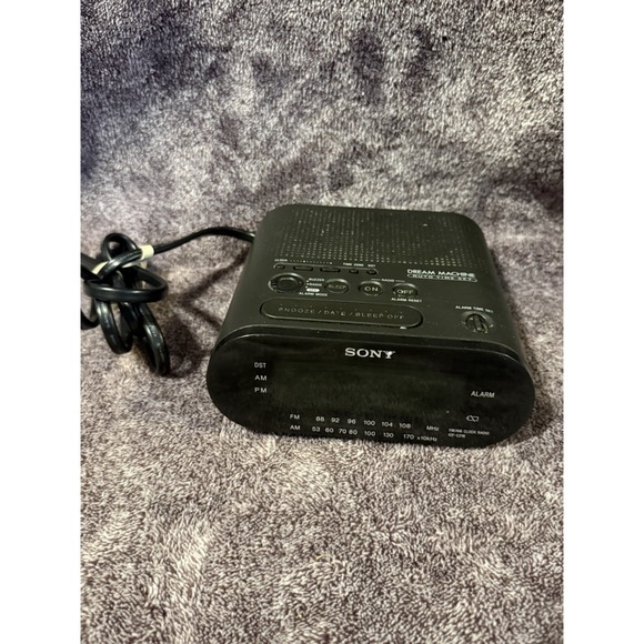 Sony Other - Sony Dream Machine ICF-C218 Alarm Clock AM/FM Radio Tested & Works